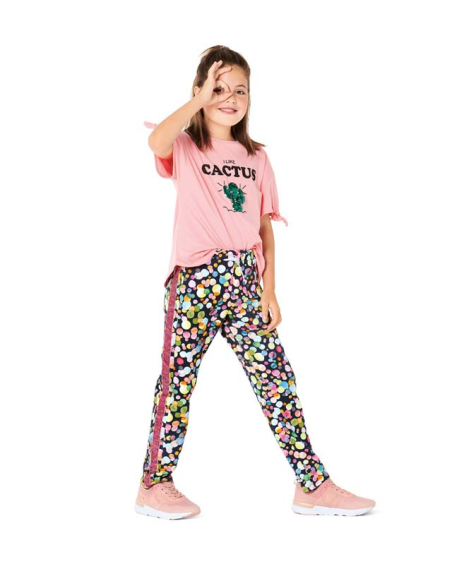 Patron Burda 9300 - Pantalon de jogging enfant à coulisse élastique