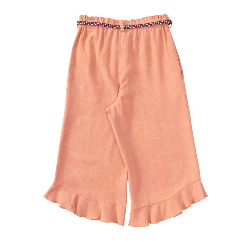 Patron Burda 9302 - Pantalon fille léger à coulisse élastiquée ou pantacourt 7/8