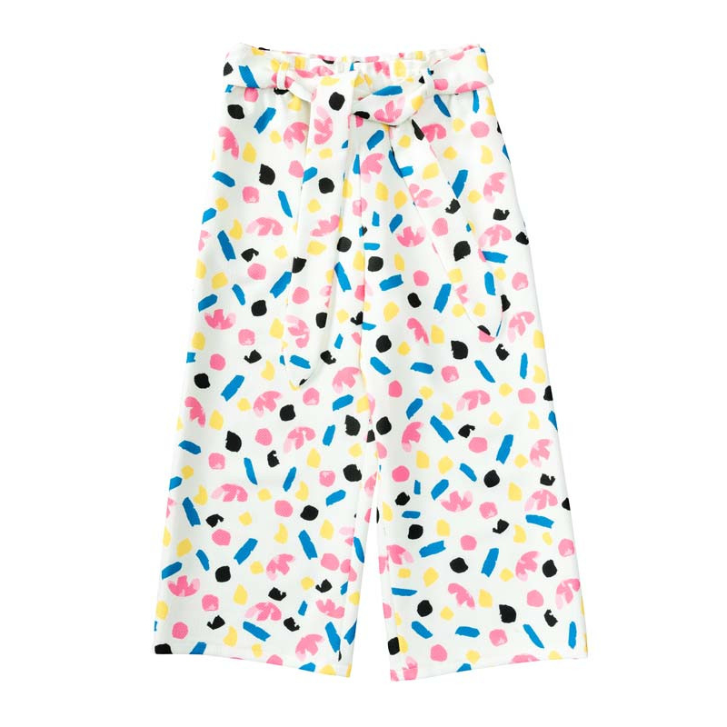 Patron Burda 9302 - Pantalon fille léger à coulisse élastiquée ou pantacourt 7/8