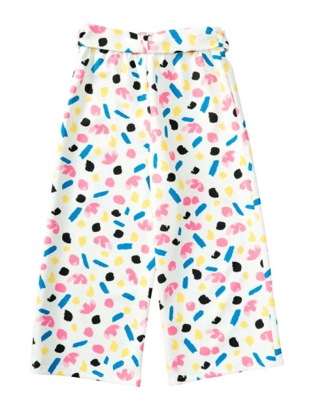 Patron Burda 9302 - Pantalon fille léger à coulisse élastiquée ou pantacourt 7/8