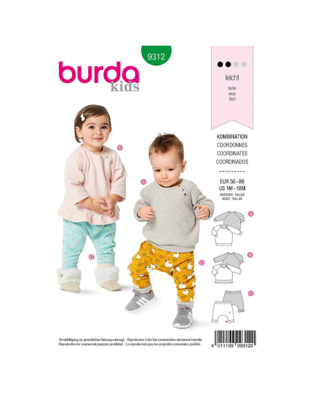 Patron Burda - 9312