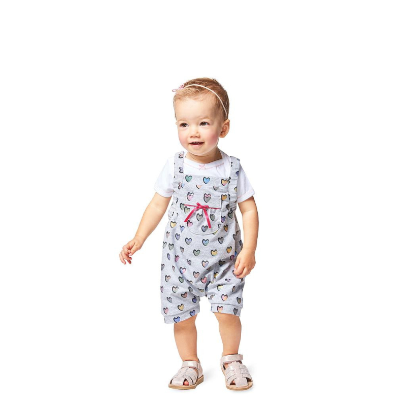Patron Burda Kids 9337 - Salopette