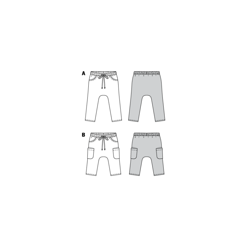 Patron Burda Kids - 9342 Pantalon