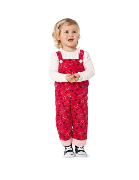 Patron Burda 9424 - Kids Salopette et robe