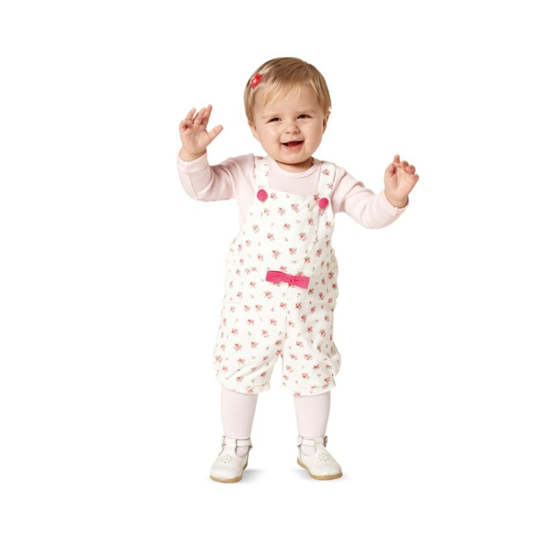 Patron Burda 9424 - Kids Salopette et robe