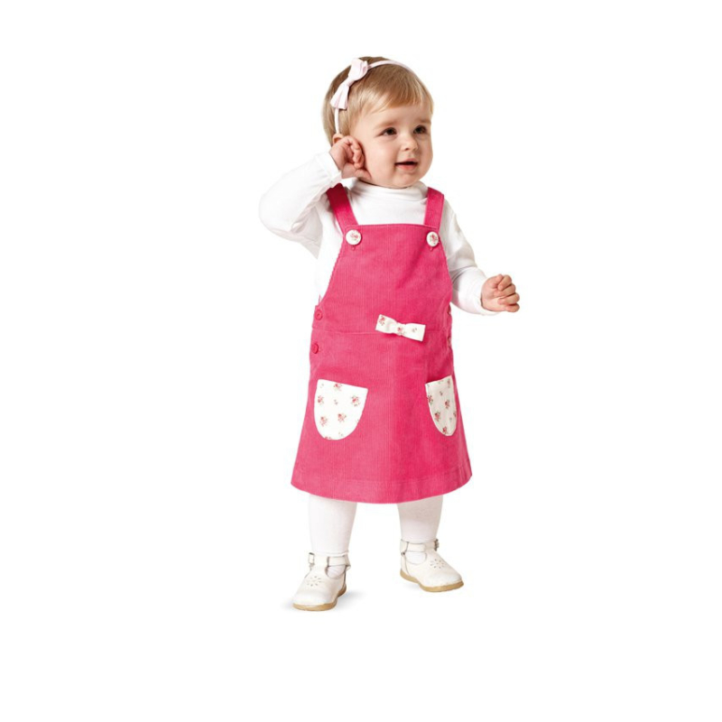 Patron Burda 9424 - Kids Salopette et robe