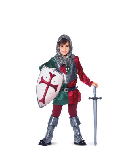 Patron Burda Carnaval 9446 - Déguisement Historique de Chevalier enfant