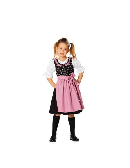 Patron Burda 9509 - Kids Robe folklore