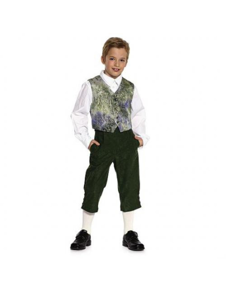 Patron Burda Carnaval 9528 - Déguisement Historique Ensemble et Pantalon style Louis - Philippe enfant