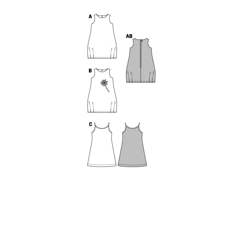 Patron Burda 9544 - Kids Robe