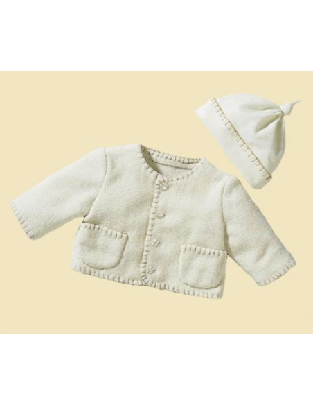 Patron Burda 9831 - Ensemble Bébé