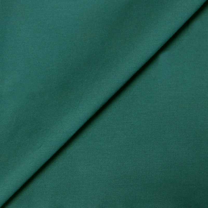 Gabardine coton & élasthanne - Vert