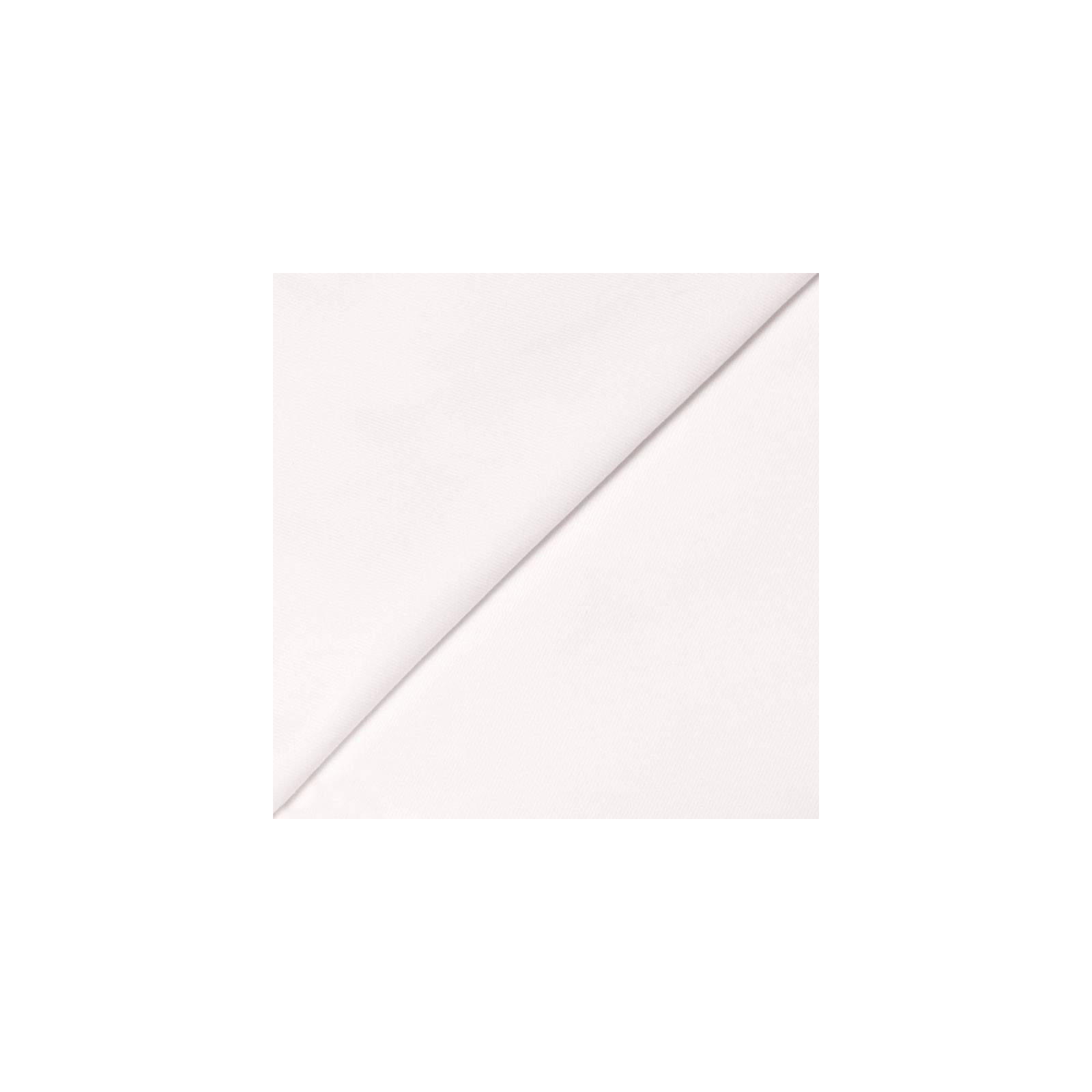 Gabardine coton & élasthanne - Blanc optique