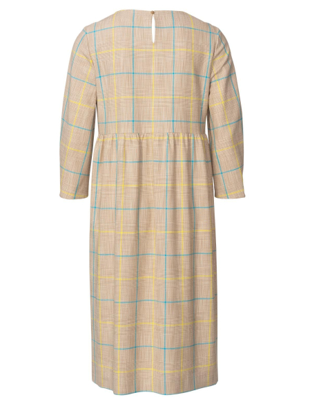 Patron Burda 5948 - Robe taille haute et encolure ronde