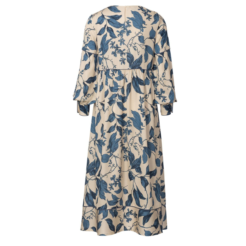 Patron Burda 5948 - Robe taille haute et encolure ronde