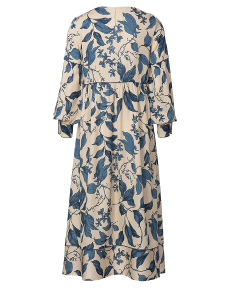 Patron Burda 5948 - Robe taille haute et encolure ronde