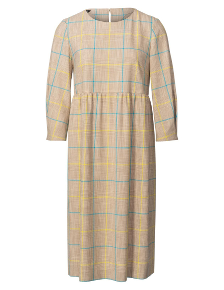 Patron Burda 5948 - Robe taille haute et encolure ronde