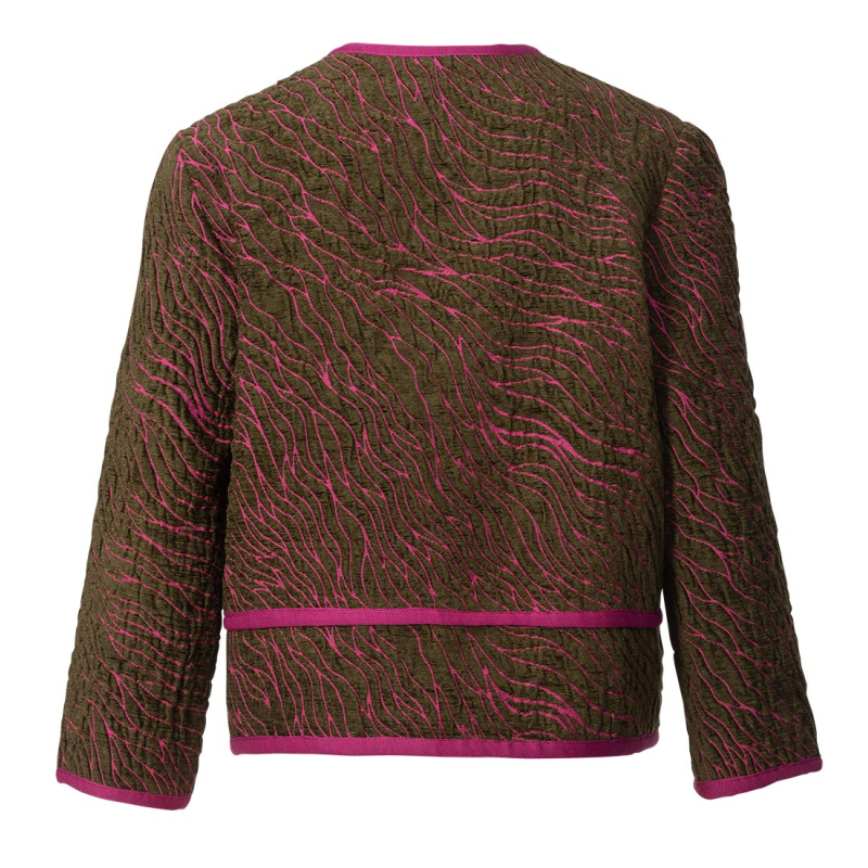 Patron Burda 5951 - Veste courte carrée & manteau sans col