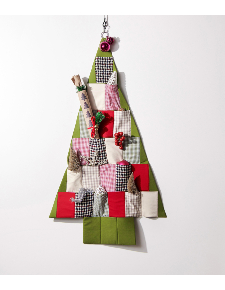 Patron Burda 5952 - Accessoires, calendrier de l'avent en forme de sapin