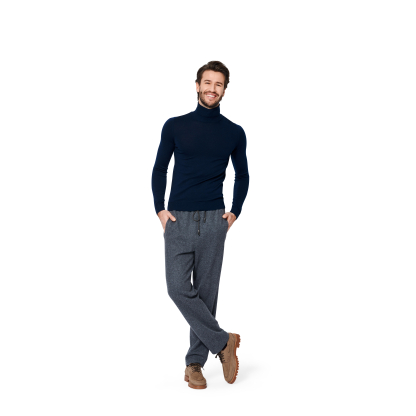 Patron Burda 5955 - Costume homme avec pantalon décontracté et veste classique 2