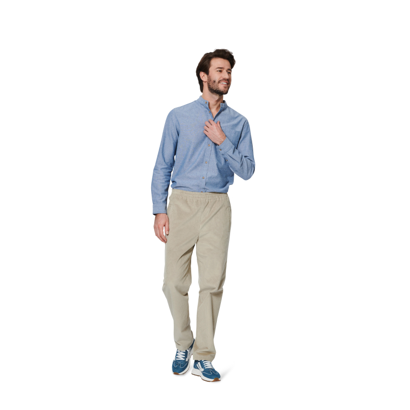 Patron Burda 5955 - Costume homme avec pantalon décontracté et veste classique