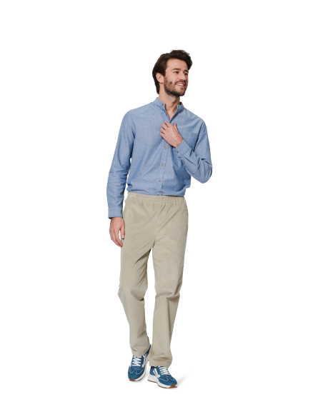 Patron Burda 5955 - Costume homme avec pantalon décontracté et veste classique