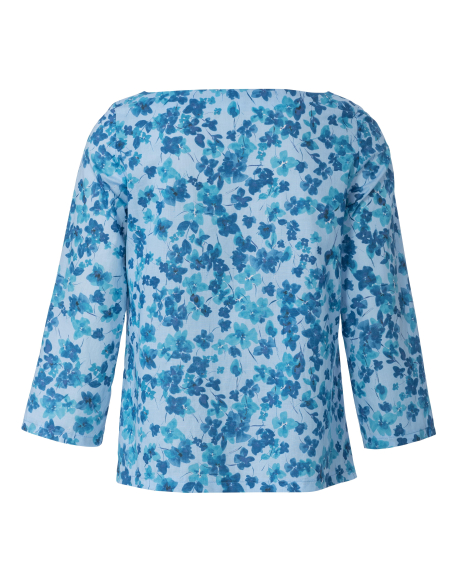 Patron Burda 5961 - Blouse sobre avec pinces et encolure arrondie