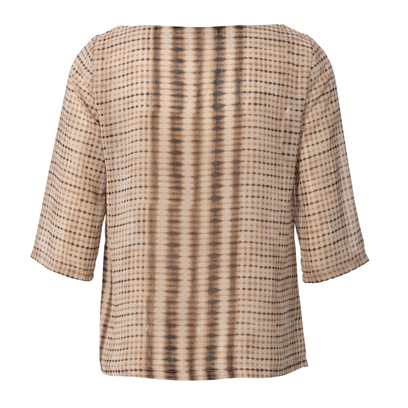 Patron Burda 5961 - Blouse sobre avec pinces et encolure arrondie