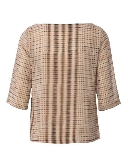 Patron Burda 5961 - Blouse sobre avec pinces et encolure arrondie