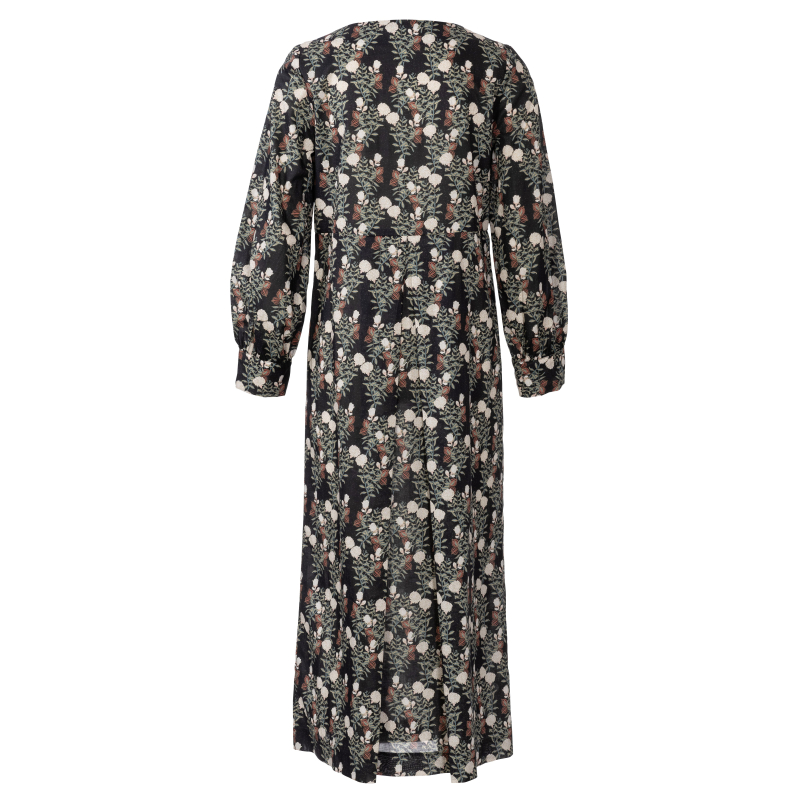 Patron Burda 5975 - Robe à encolure bateau et manches à poignet