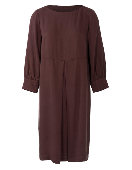 Patron Burda 5975 - Robe à encolure bateau et manches à poignet