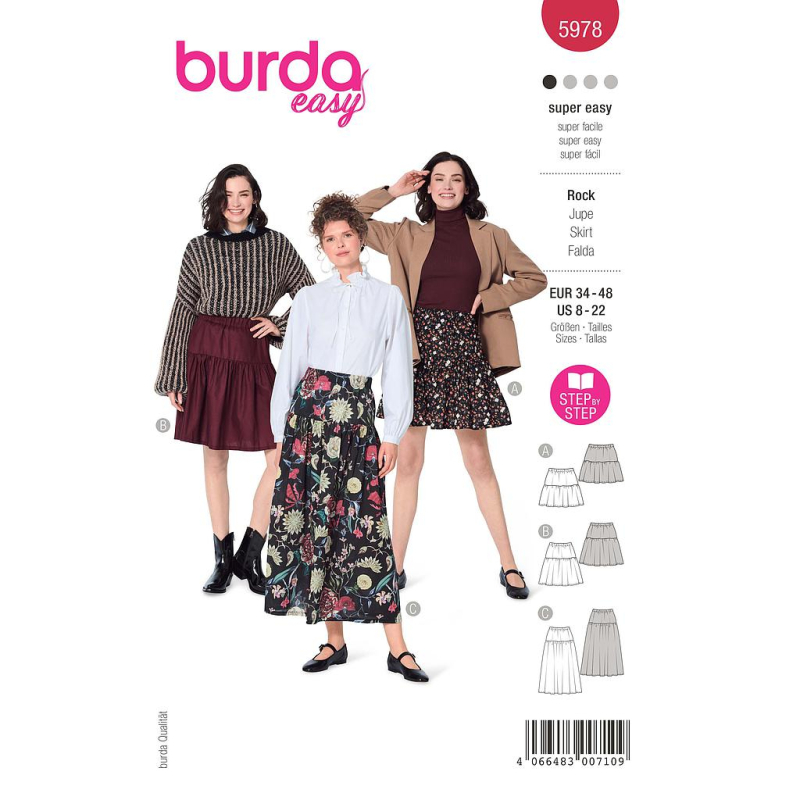 Burda jupe hot sale