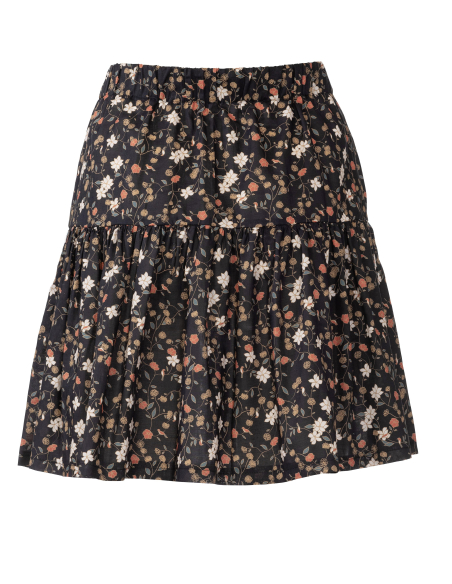 Patron Burda 5978 - Jupe à étage avec une coulisse élastiquée