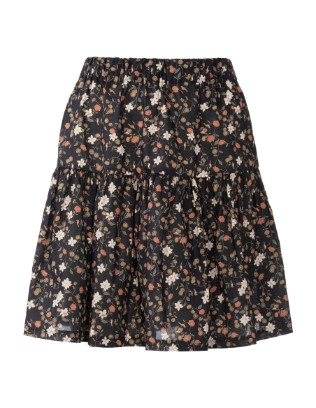 Patron Burda 5978 - Jupe à étage avec une coulisse élastiquée