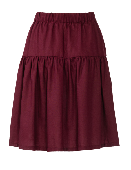 Patron Burda 5978 - Jupe à étage avec une coulisse élastiquée