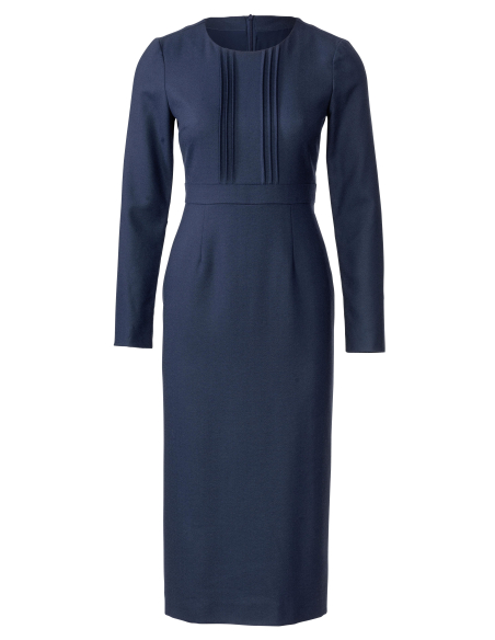 Patron Burda 5983 - Robe avec ceinture de taille et jupe ample ou droite