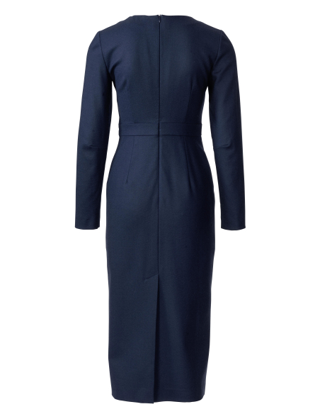 Patron Burda 5983 - Robe avec ceinture de taille et jupe ample ou droite