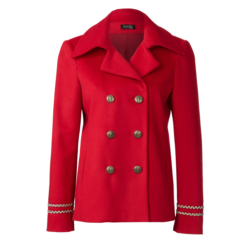 Patron Burda 5984 - Veste caban & trench-coat entièrement doublés