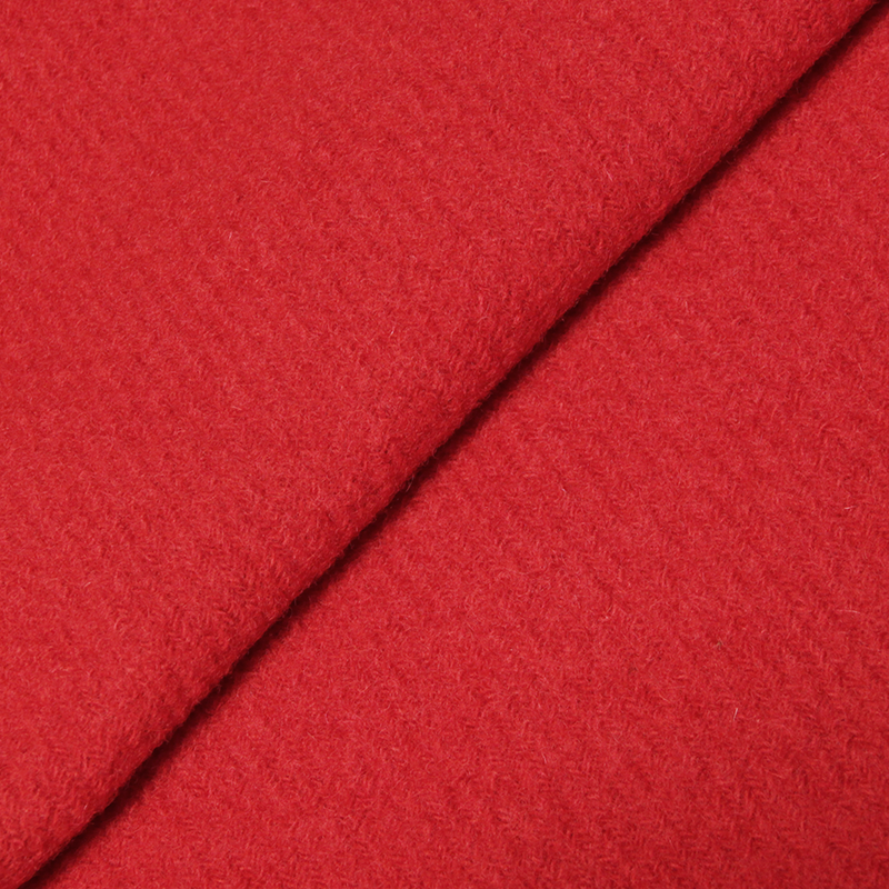 Tweed sergé - Rouge pommard