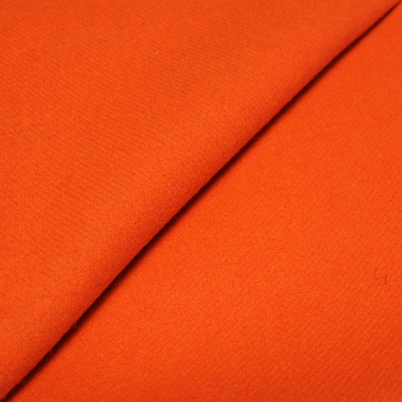 Drap de laine sergé - Orange
