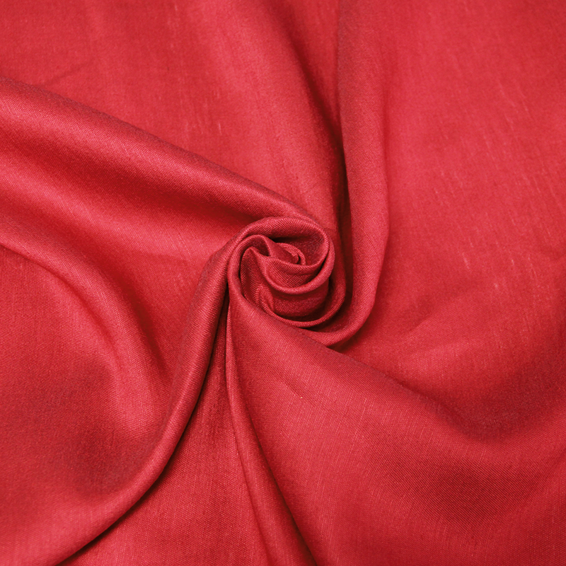 Doupion polyviscose - Rouge Fleury