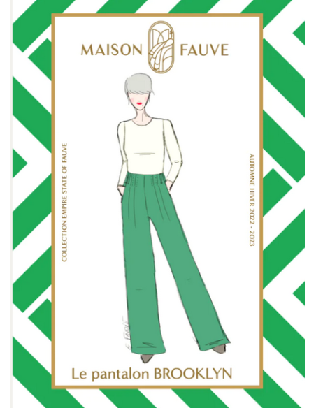Patron Maison Fauve - Pantalon Brooklyn