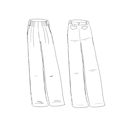 Patron Maison Fauve - Pantalon Brooklyn 2