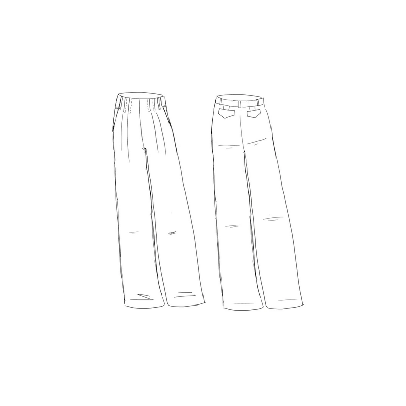 Patron Maison Fauve - Pantalon Brooklyn