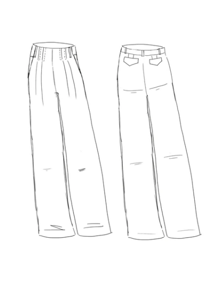 Patron Maison Fauve - Pantalon Brooklyn