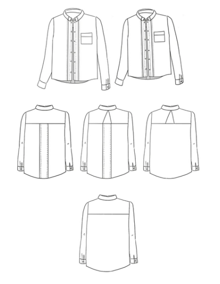 Patron Maison Fauve - Chemise Skyline