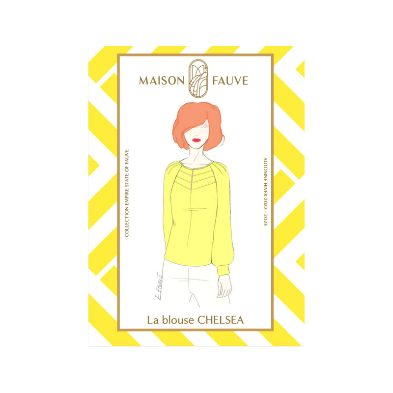 Patron couture blouse Chelsea / Maison Fauve