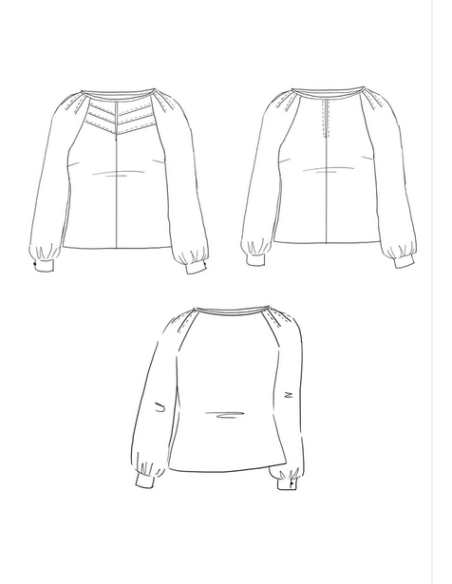 Patron Maison Fauve - Blouse Chelsea