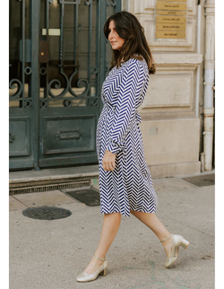 Patron Maison Fauve - Robe portefeuille Soho