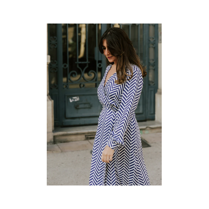 Patron Maison Fauve - Robe portefeuille Soho